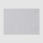 Modern Gray Gingham Tissuepapier (Voorkant)