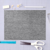 Modern Gray Herringbone Pattern Tissuepapier (Craft)