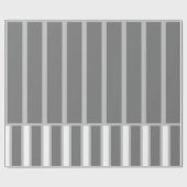 MODERN GRAY LIGHT GRAY CADEAUPAPIER (Vlak)