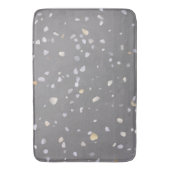 Modern Gray Terrazzo Badmat (Voorkant Verticaal)