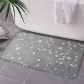 Modern Gray Terrazzo Badmat