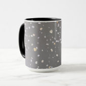 Modern Gray Terrazzo Mok (Voorkant links)