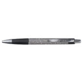 Modern Gray Terrazzo Pen (Achterkant)