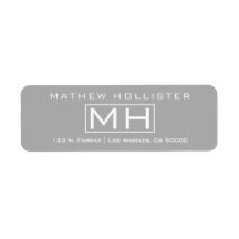 Modern Gray & White Professional