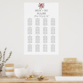 Modern Gray | Wintervoetzoolzitje Poster (Keuken)