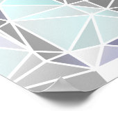 Modern Great Dane Poster green  (Hoek)