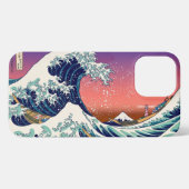 Modern Great Wave Hokusai Pop Art  iPhone Hoesje (Achterkant horizontaal)