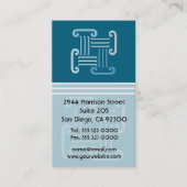 Modern Greek Columns Attorney Visitekaartje (Voorkant)