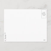 Modern Green and Red Love, Peace, Joy quote Feestdagenkaart (Achterkant)