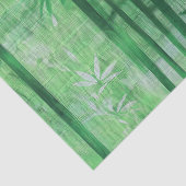 Modern Green Bamboo Tissue Paper – 10 lb, 17 "x23" Tissuepapier (Detail)