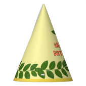 Modern Green Bay verlaat verjaardag Feesthoedjes (Links)