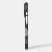 Modern Green Camo Pattern Case-Mate iPhone Case (Achterkant / Links)