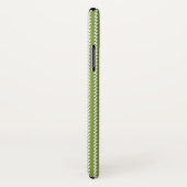 Modern Green Chevron Pattern Case-Mate iPhone Case (Achterkant / rechts)