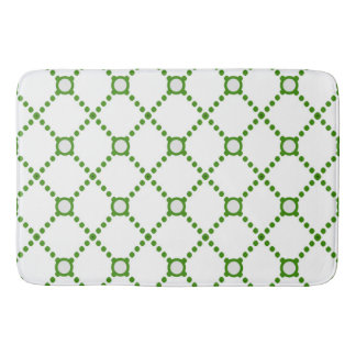 Modern Green Diamond Badmat