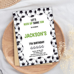 Modern Green Field Sports Thema voor kinderen Kaart