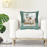 Modern Green | Foto | Gezinscadeau Sierkussen<br><div class="desc">Modern Green | Foto | Gezinsgeschenk</div>