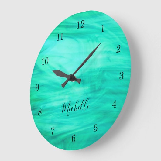 Modern Green Grote Klok (Hoek)