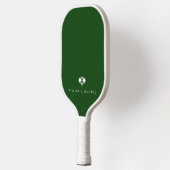 Modern Green Minimalist Professional Sports Pickleball Paddle (Links)
