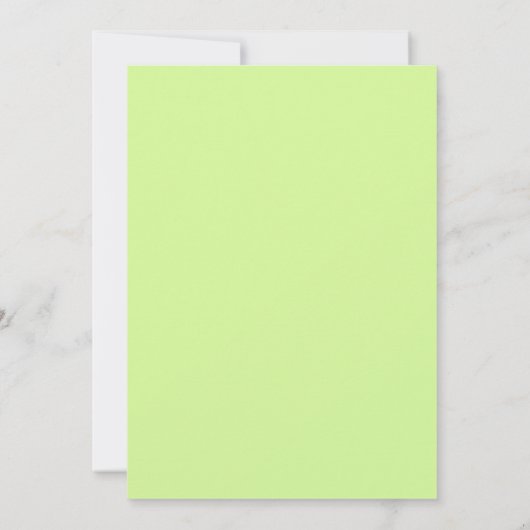 Modern Green Squares Wedding Invitation Kaart (Achterkant)