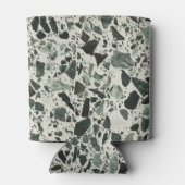 Modern Green Terrazzo Blikjeskoeler (Achterkant)