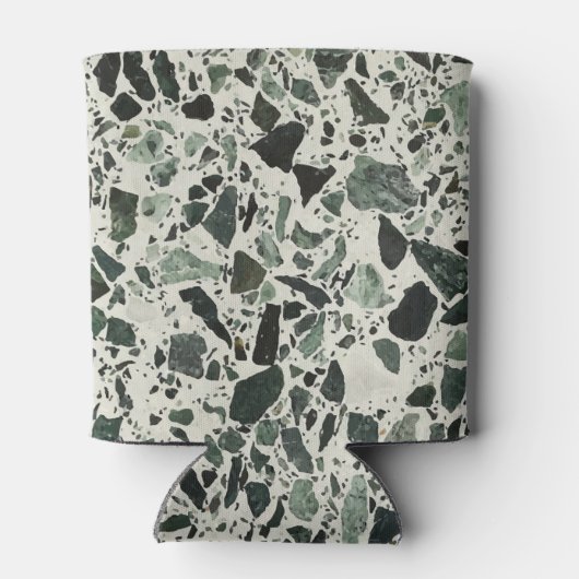 Modern Green Terrazzo Blikjeskoeler (Achterkant)