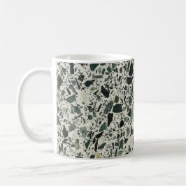 Modern Green Terrazzo Koffiemok