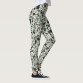 Modern Green Terrazzo Leggings (Rechts)