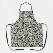 Modern Green Terrazzo Schort (Voorkant)