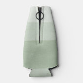 Modern Green Wedding Flesjeskoeler (Achterkant)