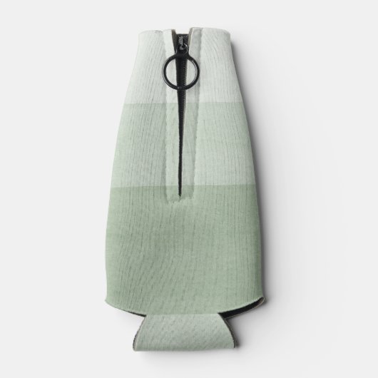 Modern Green Wedding Flesjeskoeler (Achterkant)