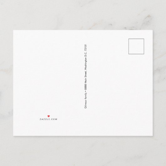 Modern Green Welcome Home Baby Baby Foto Collage T Aankondigingskaart (Achterkant)