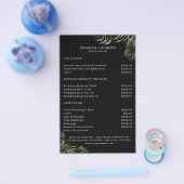 Modern, Greenery Flyer (Enkel)