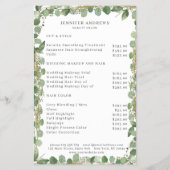 Modern, Greenery Flyer (Achterkant)