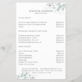 Modern, Greenery Flyer (Voorkant)