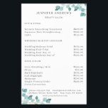 Modern, Greenery Flyer<br><div class="desc">Moderne,  groene Visitekaartje in zwart en grijs,  wit,  groen zilver.Bewerk uw product in minuten door uw gegevens toe te voegen. U kunt het lettertype/de kleur/de positie wijzigen door "verder aan te passen".</div>