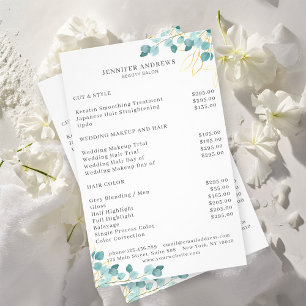 Modern, Greenery Flyer