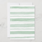 Modern Greenery Housewarming Party Invite Kaart (Achterkant)