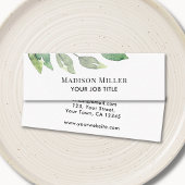 Modern Greenery Mini Visitekaartje