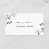 Modern Greenery Visitekaartje (Voorkant)