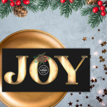 Modern grenen zwart en gouden metaal Joy bedrijfsl