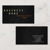 Modern Grey Abstract Visitekaartje (Voorkant / Achterkant)