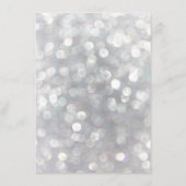 Modern Grey Elegant Trouwen Gastinformatie Kaart (Achterkant)