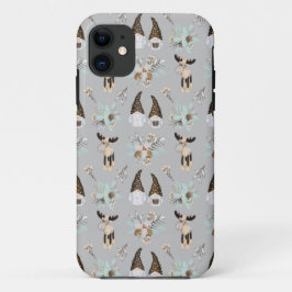 Modern Grey Neutral Gnome Hoesje-M Case-Mate iPhone Case