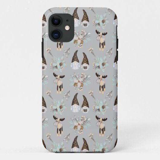 Modern Grey Neutral Gnome Hoesje-M Case-Mate iPhone Case (Achterkant)