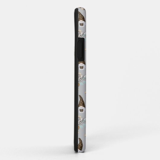 Modern Grey Neutral Gnome Hoesje-M Case-Mate iPhone Case (Achterkant/rechts)