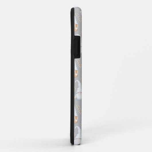 Modern Grey Neutral Gnome Hoesje-M Case-Mate iPhone Case (Achterkant/rechts)