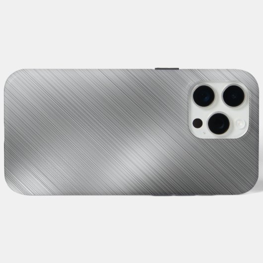 Modern Grey Texture Template Case-Mate iPhone Case (Achterkant (horizontaal))