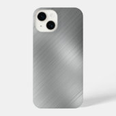 Modern Grey Texture Template iPhone Hoesje (Achterkant)