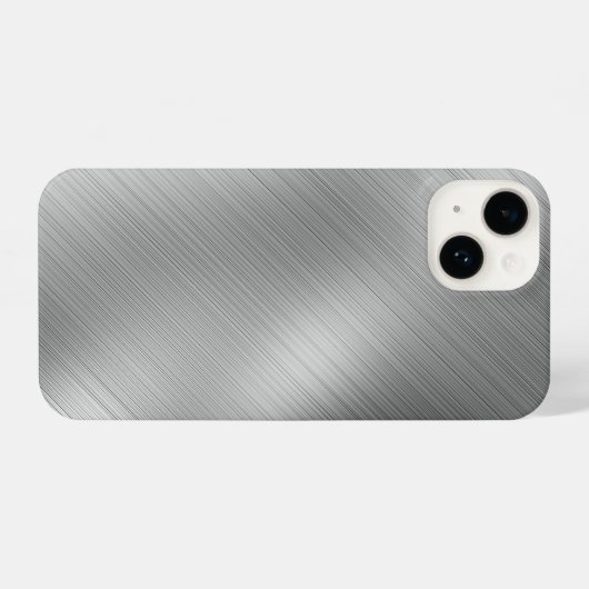 Modern Grey Texture Template iPhone Hoesje (Achterkant horizontaal)