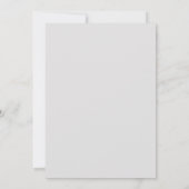 Modern Grey Vlinders Baby shower QR Code Kaart (Achterkant)